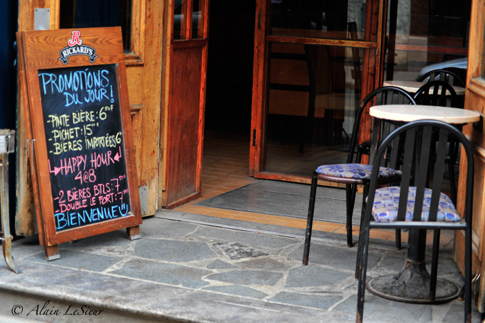 Un pub de la rue Saint-Jean