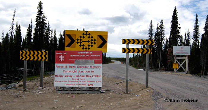 Route Trans-Labrador